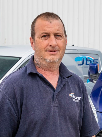 A Portrait photo of Garry Cadwallader, Transport Manager